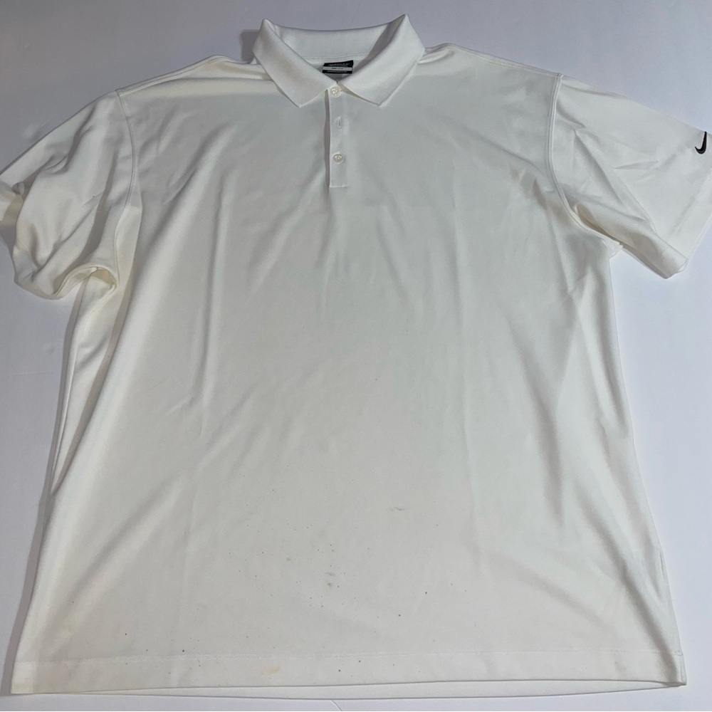 2XL White NIKE GOLF polo